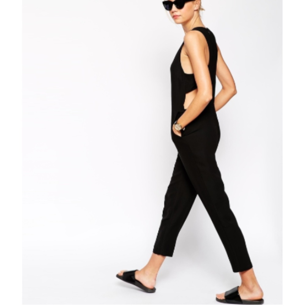 ASOS Jumpsuit With Banded Cut Out Sides